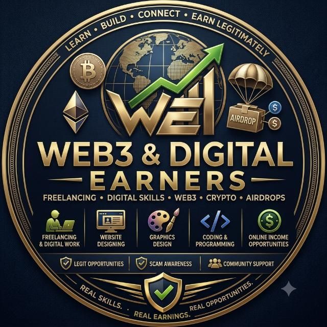 Web3 & Digital Earners WhatsApp group icon