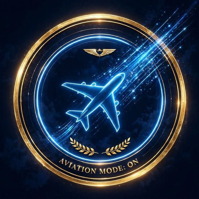 AVIATION MODE:ON ✨🌎✈️ WhatsApp group icon
