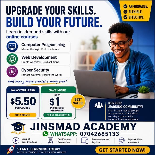 JINSMAD ACADEMY WhatsApp group icon