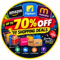 💥 Amazon • Flipkart • Meesho | Up to 70% OFF WhatsApp group icon