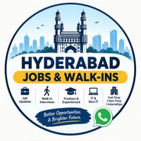 Hyderabad Jobs & Walk-ins👔💼 WhatsApp group icon