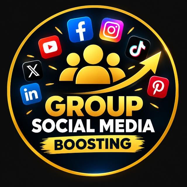 SOCIAL MEDIA BOOSTING WhatsApp group icon
