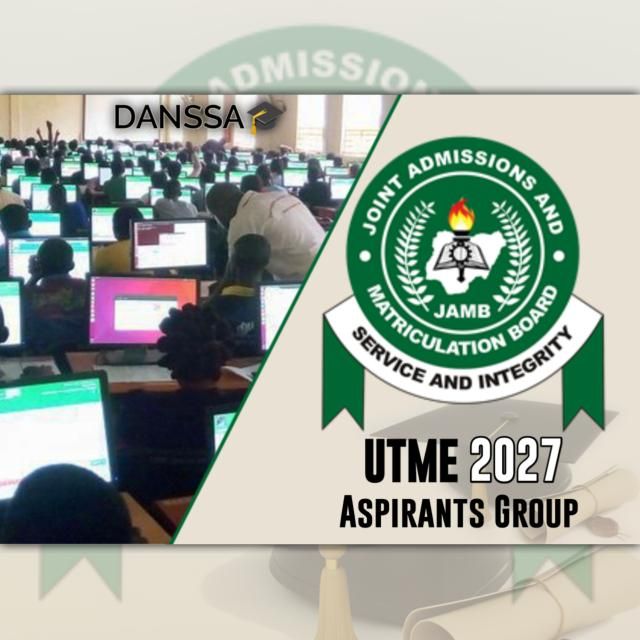UTME 2027 ASPIRANTS (JAMBITES SUCCESS BY DANSSA🎓) WhatsApp group icon