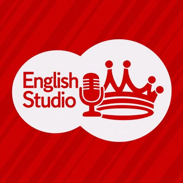 ♛ 𝐄𝐧𝐠𝐥𝐢𝐬𝐡 𝐒𝐭𝐮𝐝𝐢𝐨 🎙️ ♛ WhatsApp group icon
