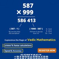 VEDIC MathS 👨‍👩‍👦 WhatsApp group icon