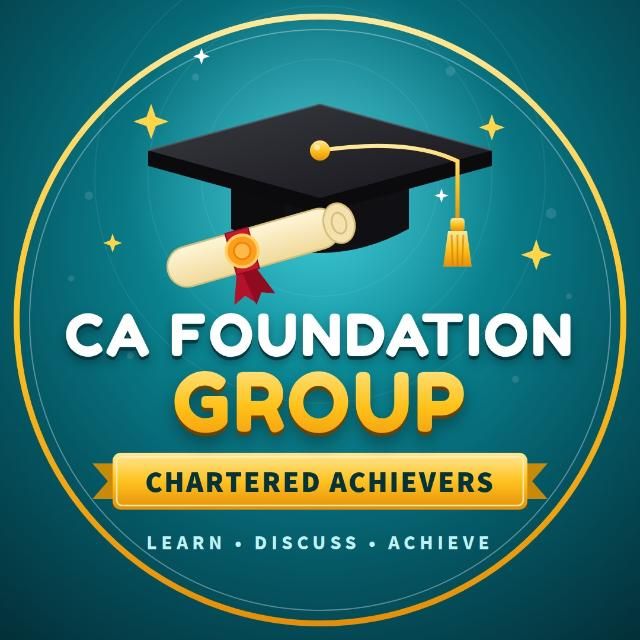 CA Foundation - Chartered Achievers WhatsApp group icon